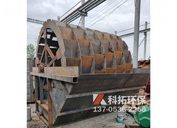 洗砂轮制作现场