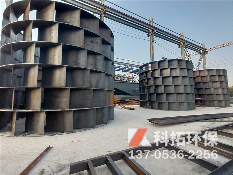 洗砂轮制作现场